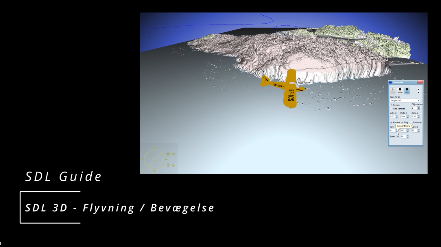 SDL 3D flyvning
