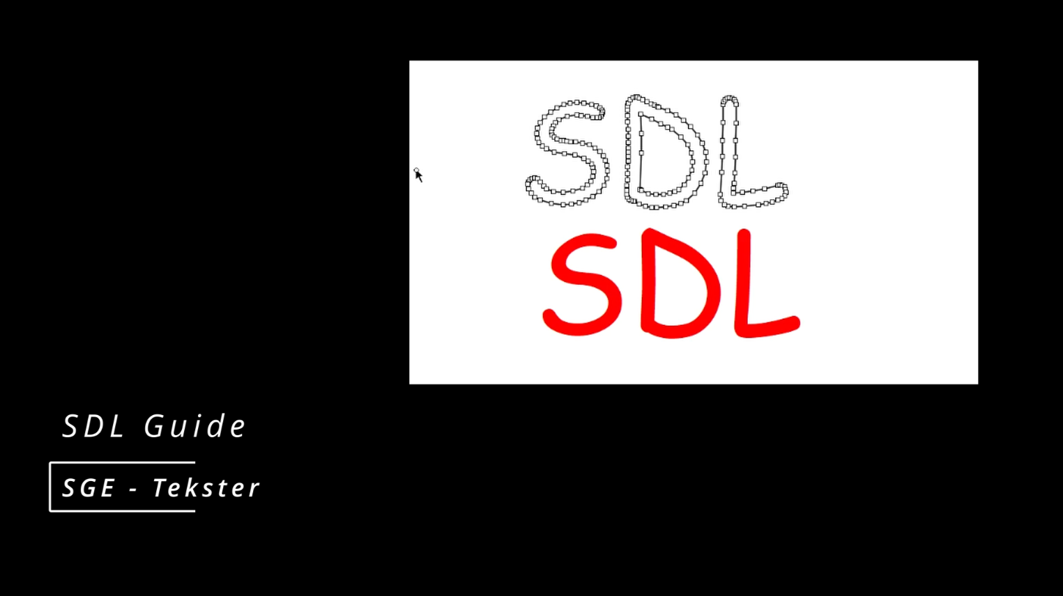 SGE tekst-funktioner